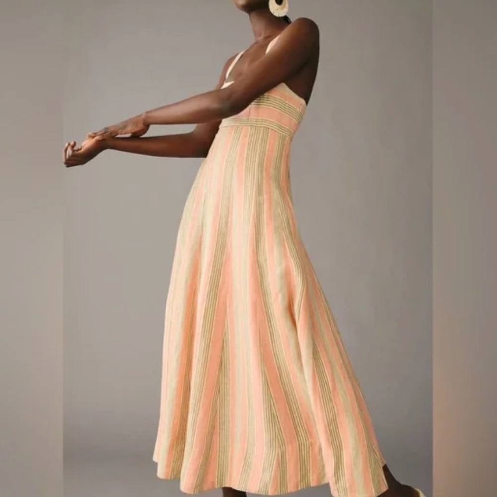 NWT | Anthropologie Maeve Tie-Back A-Line Dress | Size 8 - Picture 2 of 8